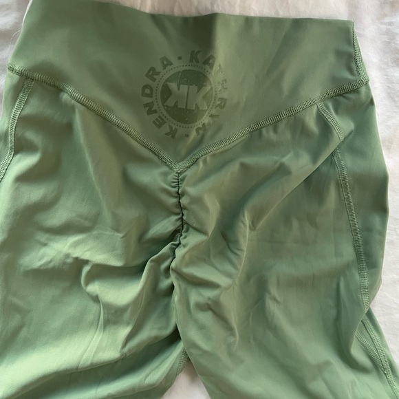 Gymshark KKFIT leggings color green juice - Picture 3 of 5